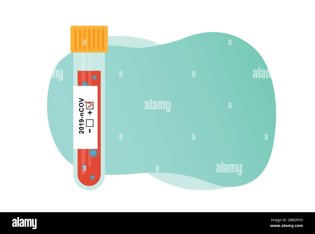 Corona-Virus. 2019-nCoV. Corona-Virus in Wuhan, China, Global Spread und Konzept der Ikone, Corona-Virus Zu Stoppen Stock Vektor
