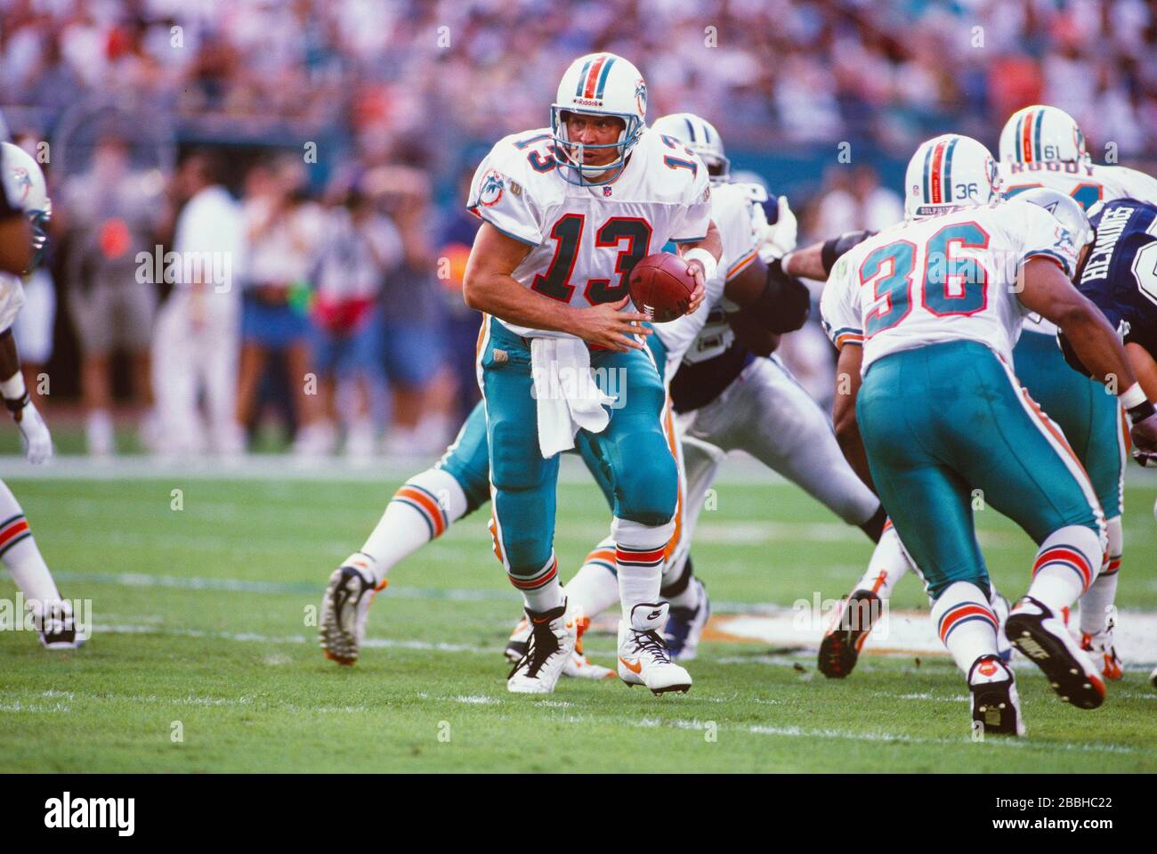 Dan Marino 0f die Miami Dolphins Stockfoto