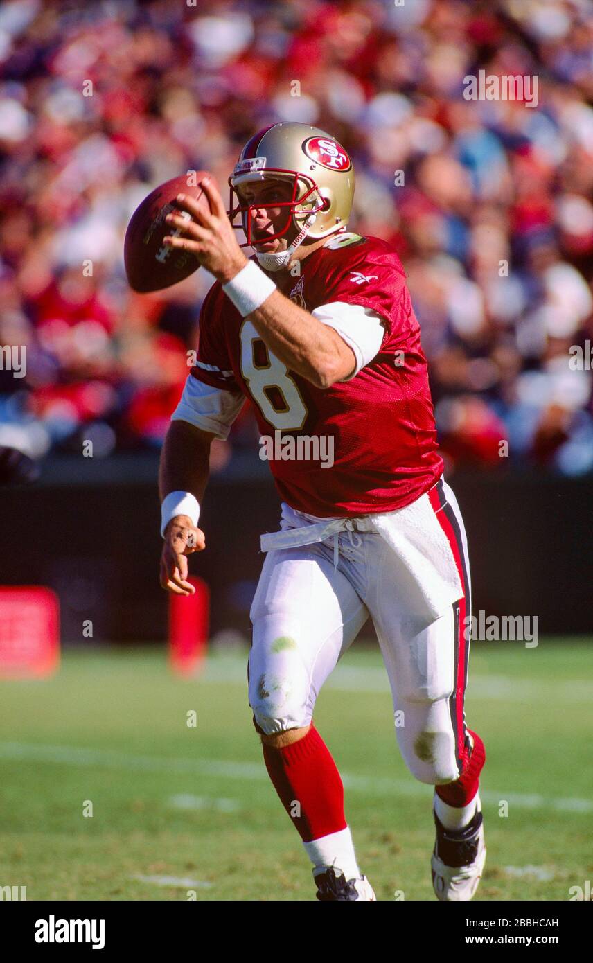 Steve Young von den San Francisco 49ers Stockfoto