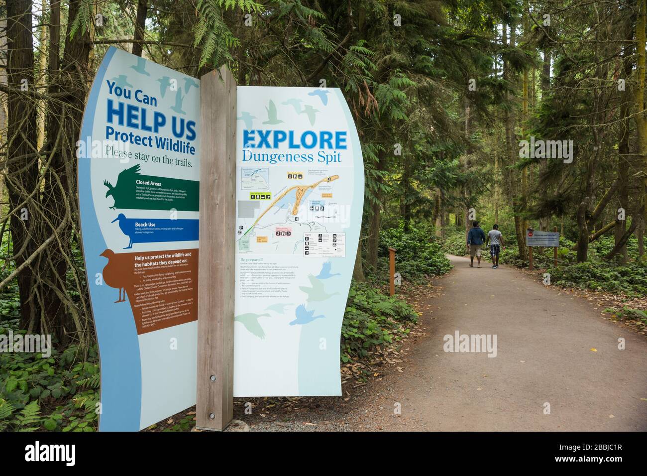 Dungeness Spit, Sequim, WA, USA Stockfoto