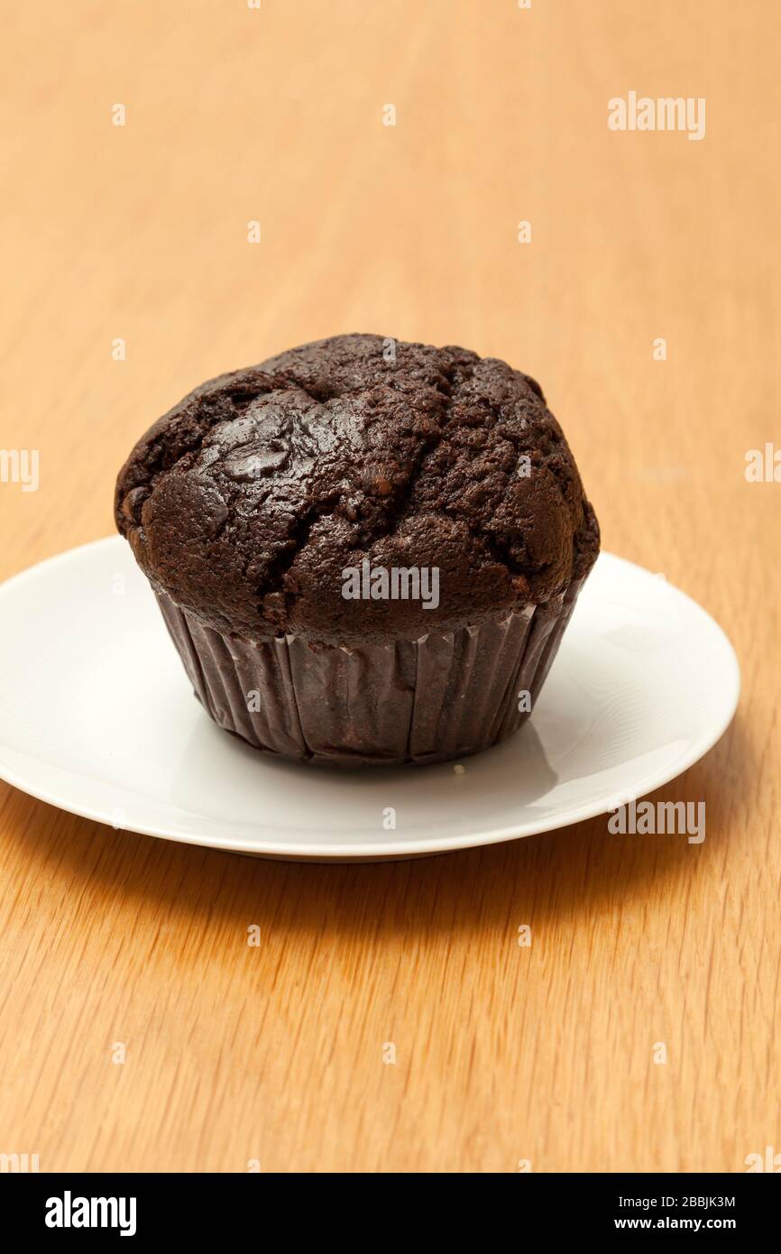 Schokoladenmuffin von James D Coppinger/Dembinsky Photo Assoc Stockfoto