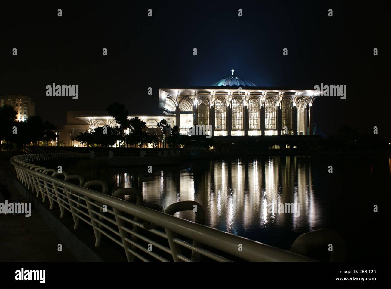 Eisenmoschee Putrajaya Stockfoto