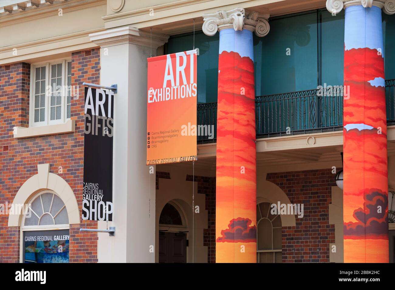 Cairns Regional Gallery, Queensland, Australien Stockfoto