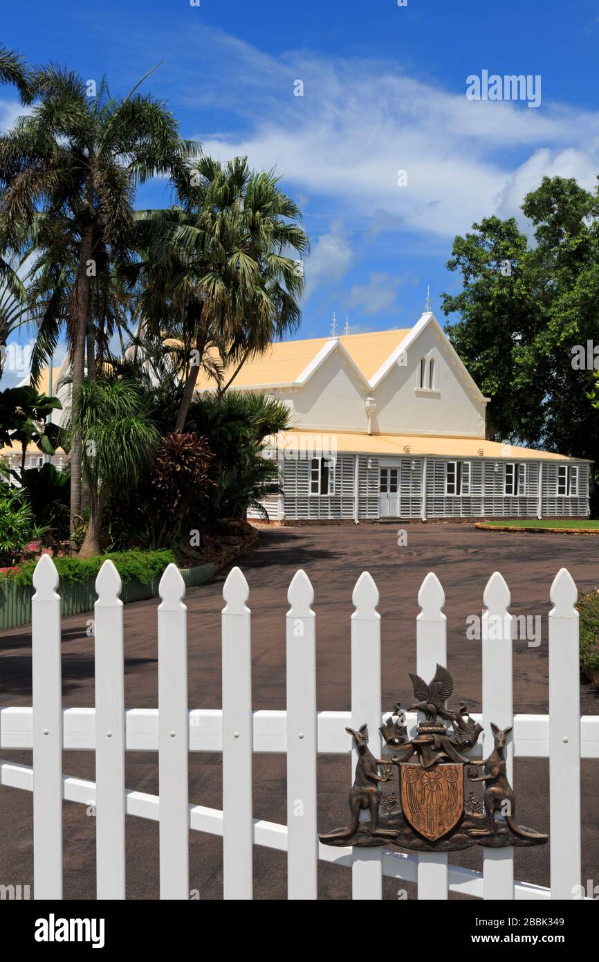 Regierung Haus, Stadt Darwin, Northern Territories, Australien Stockfoto