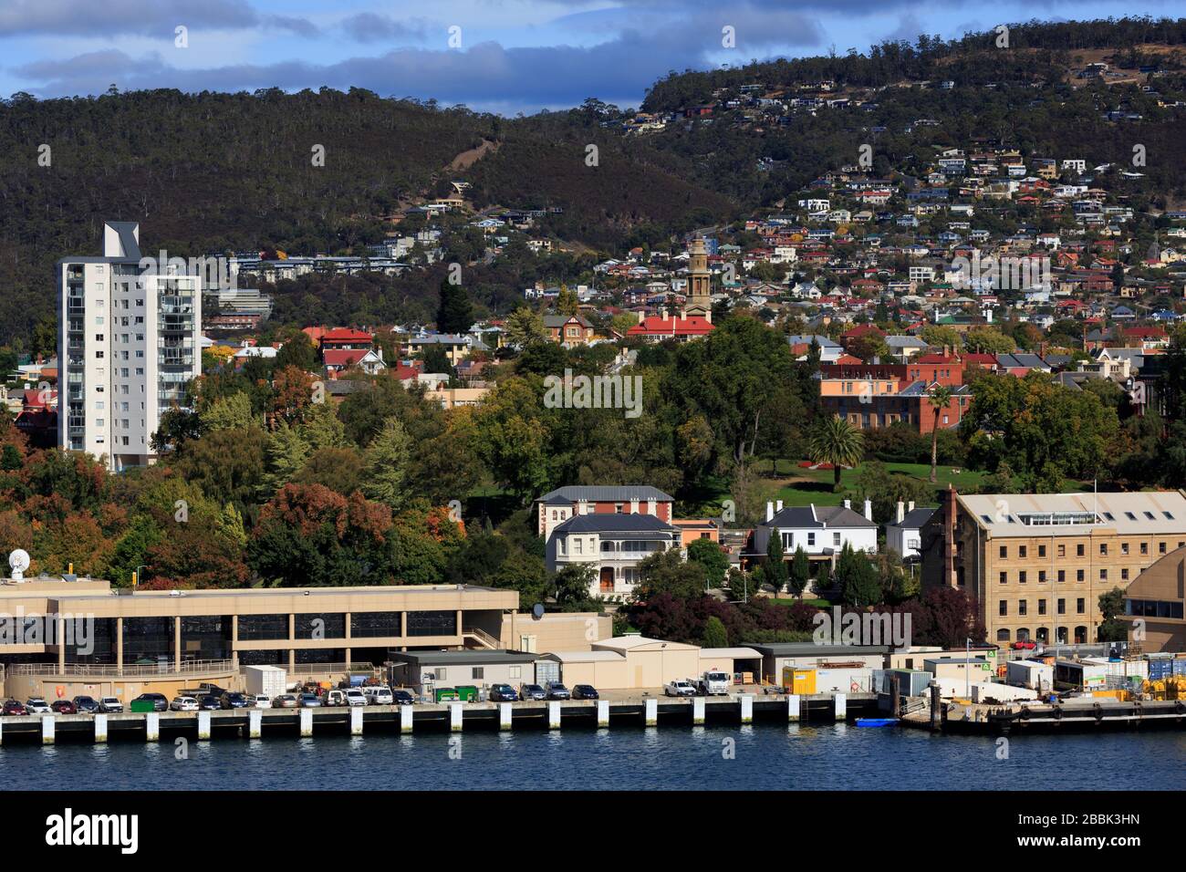 Hobart, Tasmania Island, Australien Stockfoto