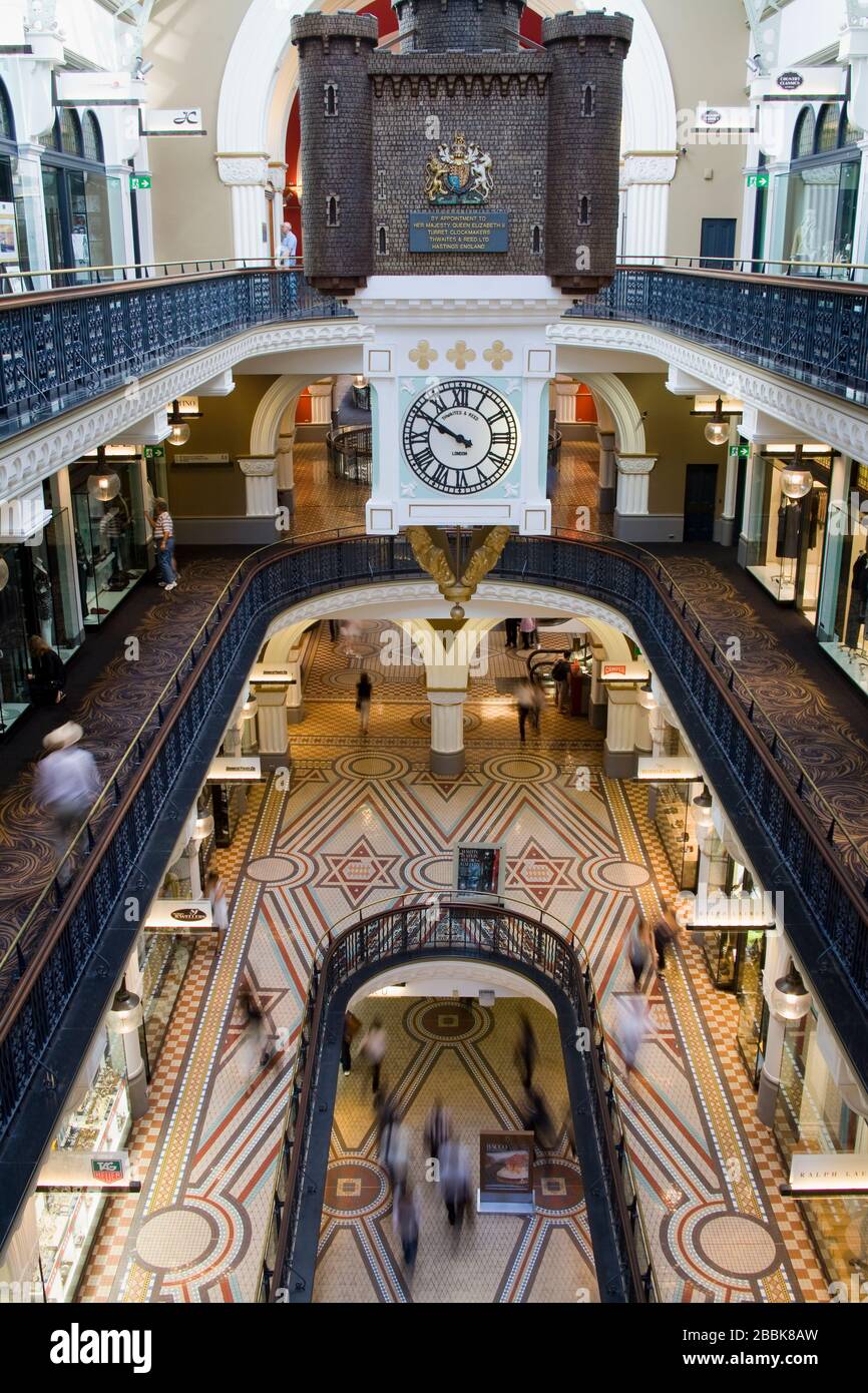 Queen Victoria Building, Central Business District, Sydney, New South Wales, Australien Stockfoto