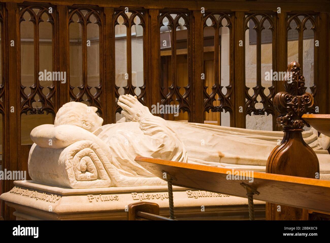 Grab in St. Andrew's Cathedral, Central Business District, Sydney, New South Wales, Australien Stockfoto