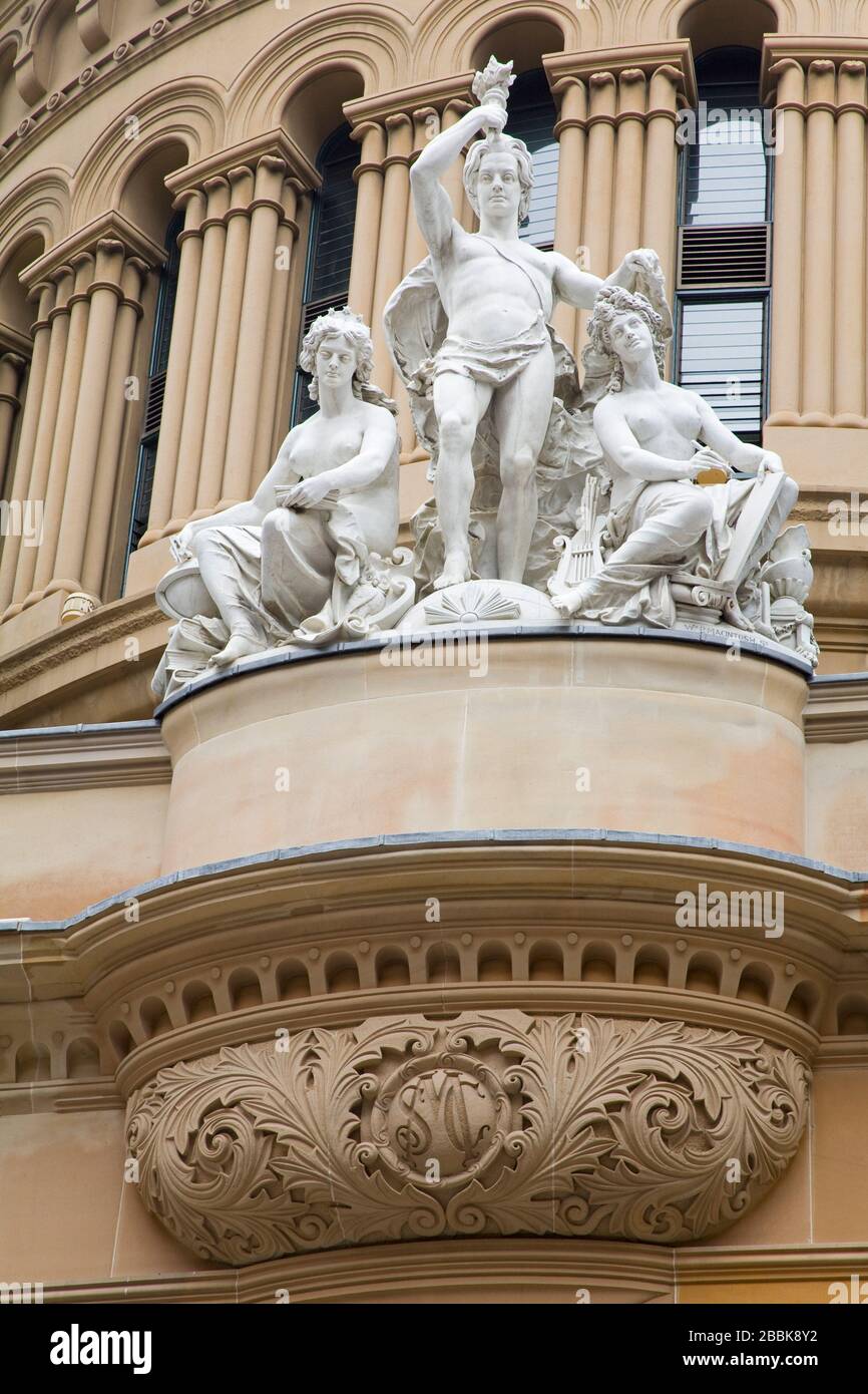 Queen Victoria Building, Central Business District, Sydney, New South Wales, Australien Stockfoto