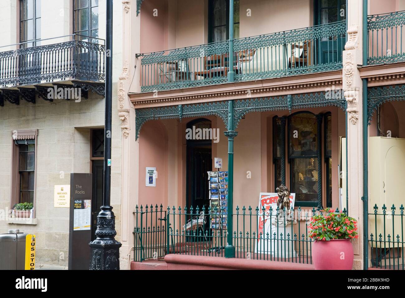 Historic Sergeant Majors Row, The Rocks District, Sydney, New South Wales, Australien Stockfoto