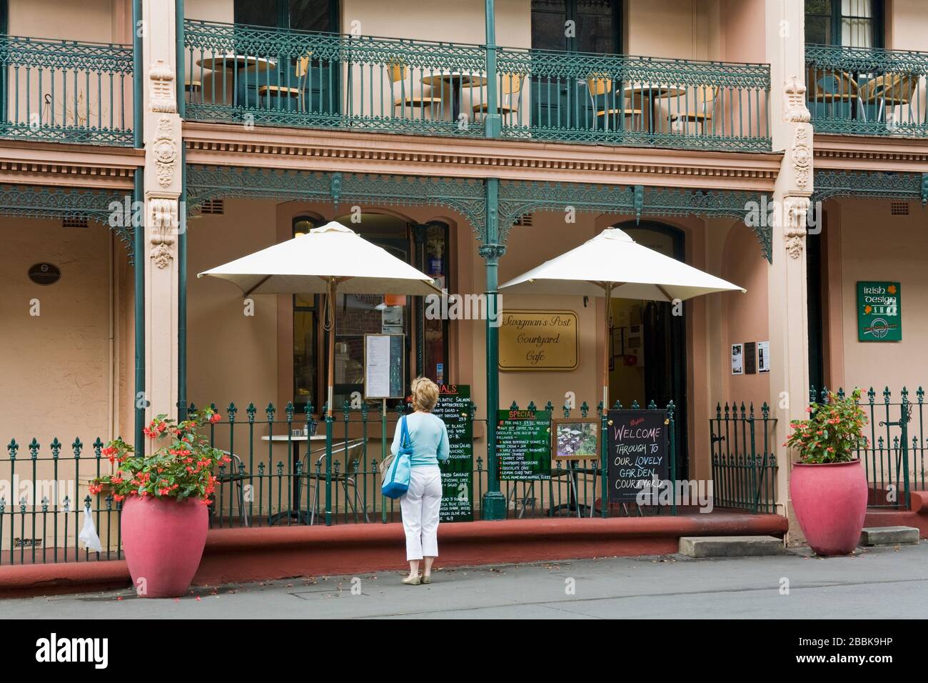 Historic Sergeant Majors Row, The Rocks District, Sydney, New South Wales, Australien Stockfoto