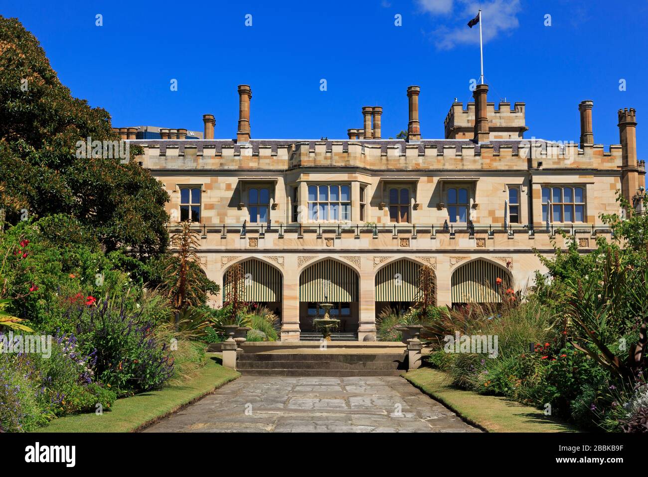 Government House, Sydney, New South Wales, Australien Stockfoto