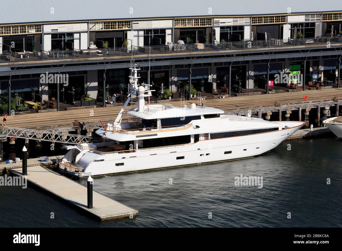 Prymont Point Marina, Sydney, New South Wales, Australien Stockfoto