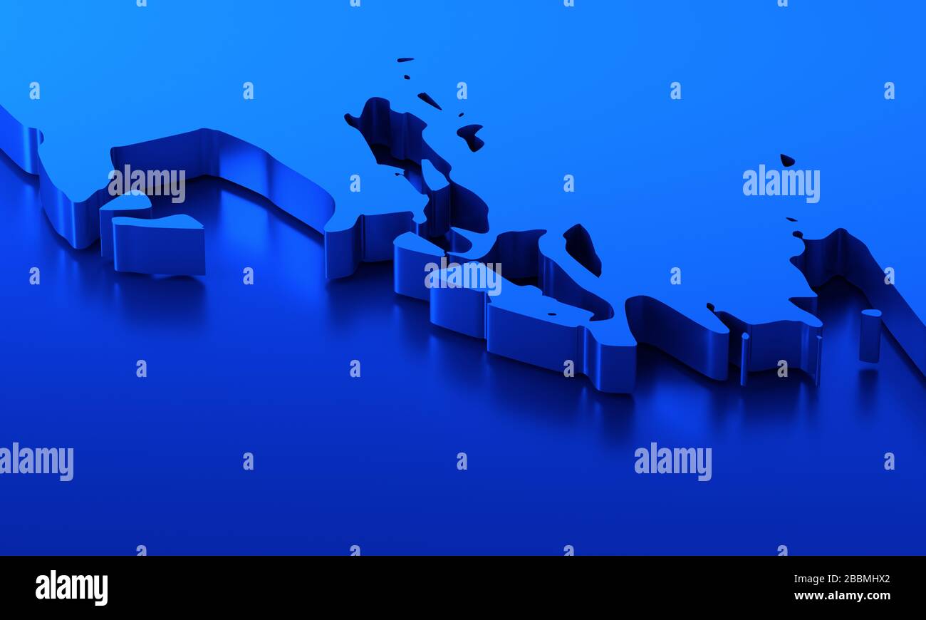 Abstraktes 3D-Rendering, Hintergrunddesign, moderne Illustration Stockfoto