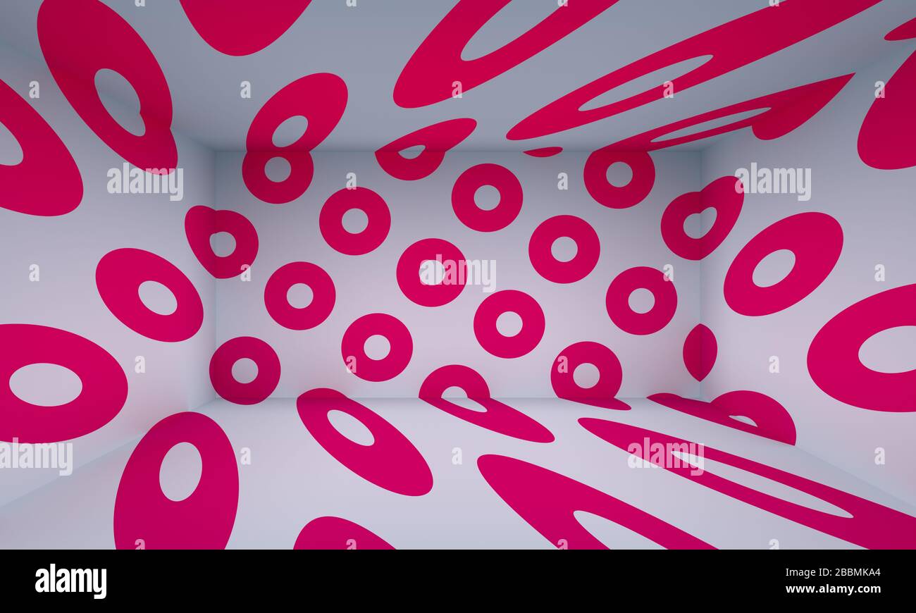 Abstrakter Hintergrund, 3D-Rendering, modernes Grafikdesign Stockfoto