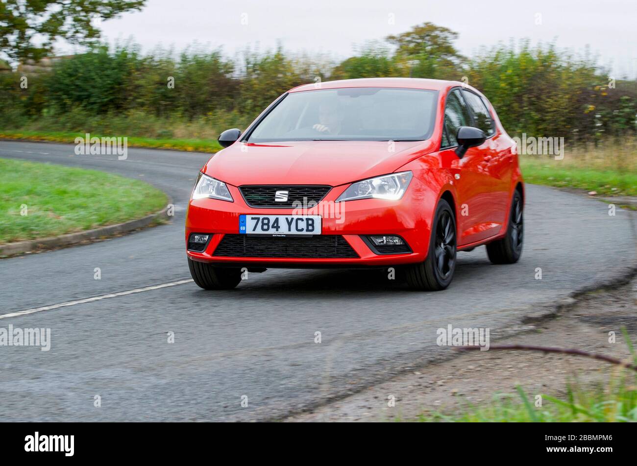 2015 SITZ Ibiza Kompaktwagen Stockfoto