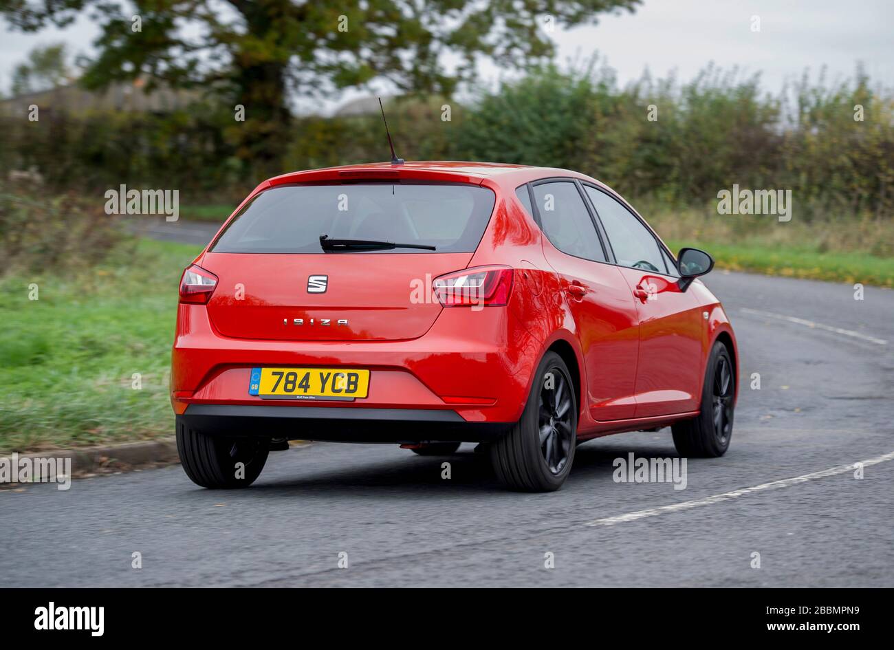 2015 SITZ Ibiza Kompaktwagen Stockfoto