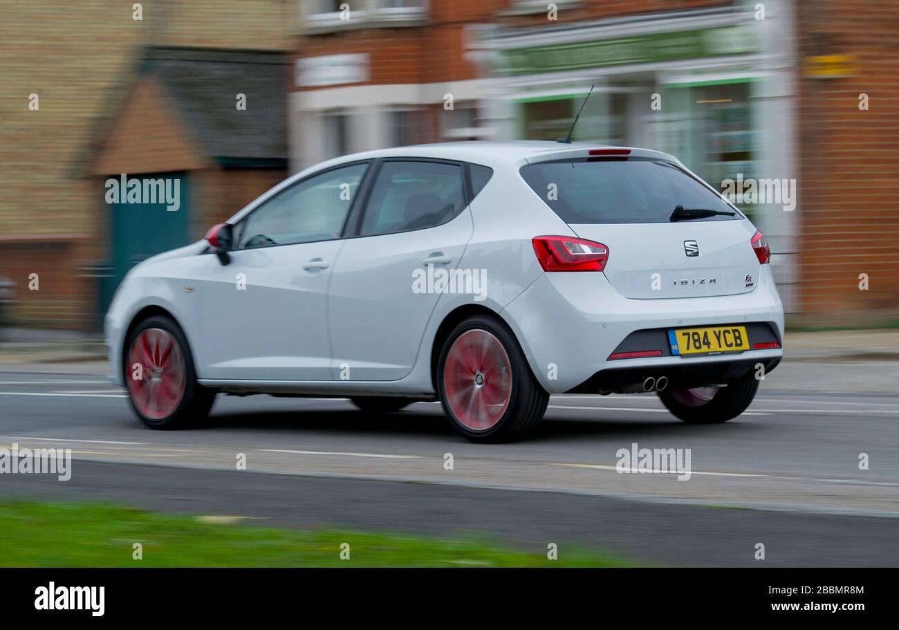 2015 SITZ Ibiza Kompaktwagen Stockfoto