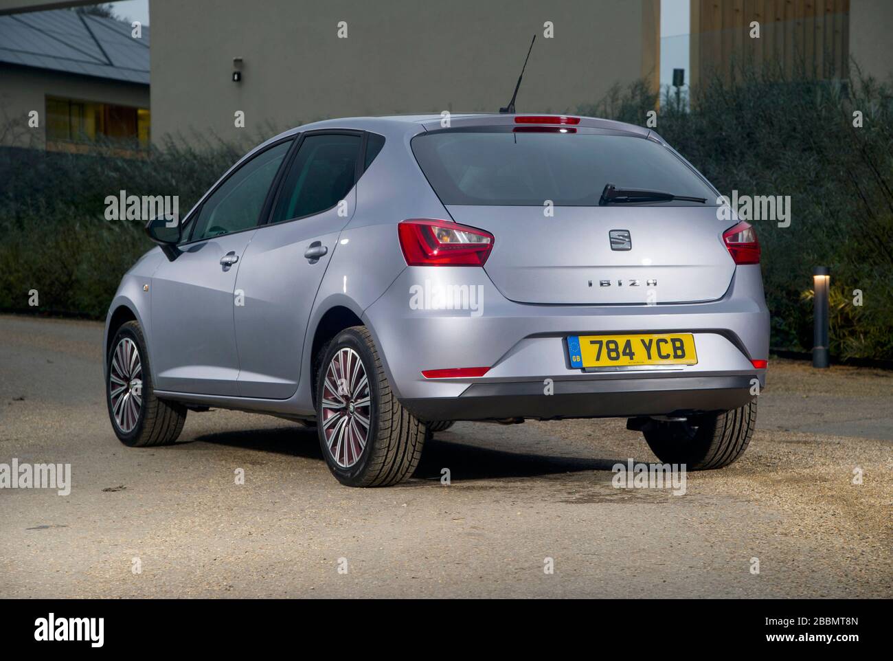 2015 SITZ Ibiza Kompaktwagen Stockfoto