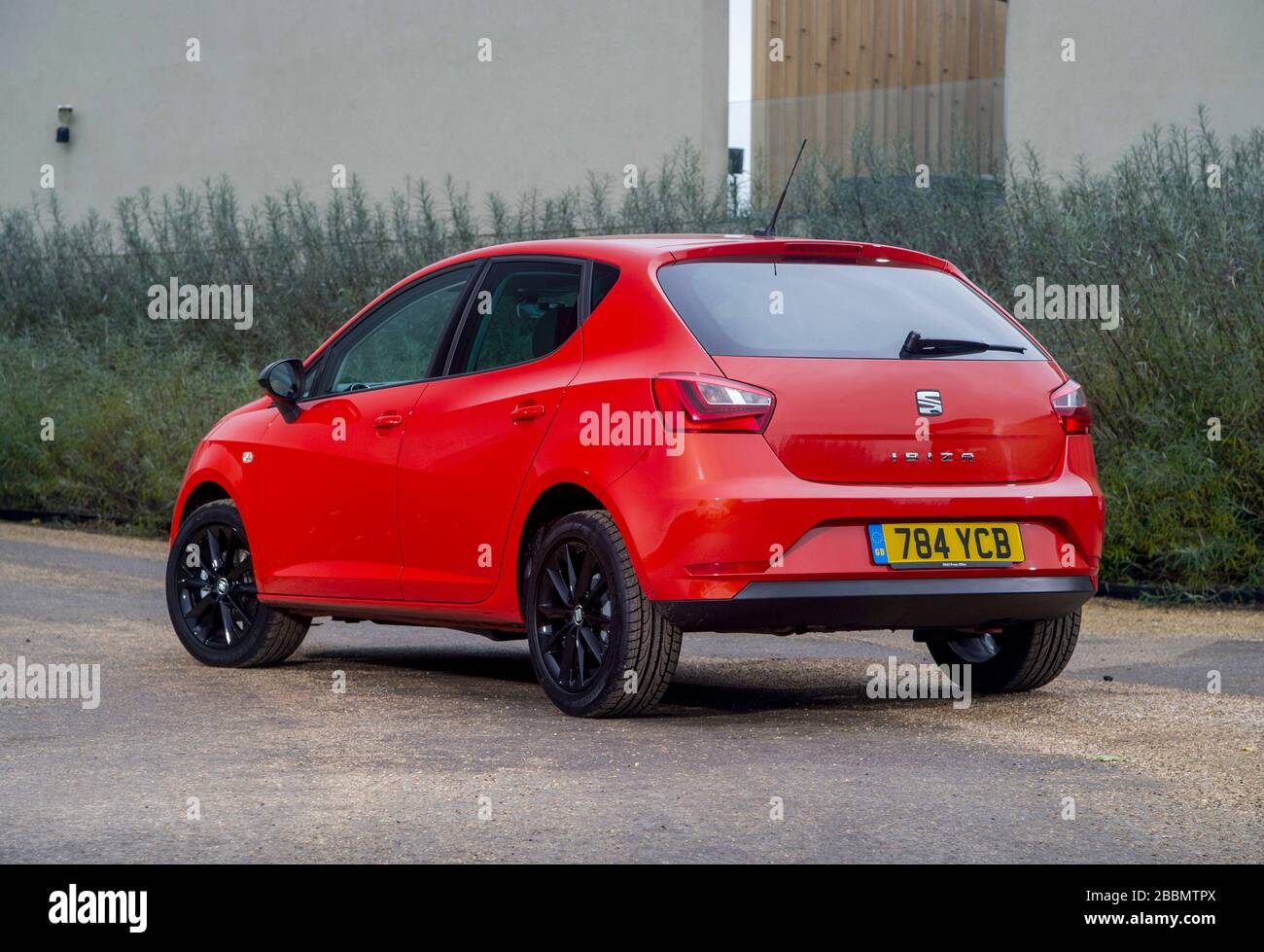 2015 SITZ Ibiza Kompaktwagen Stockfoto