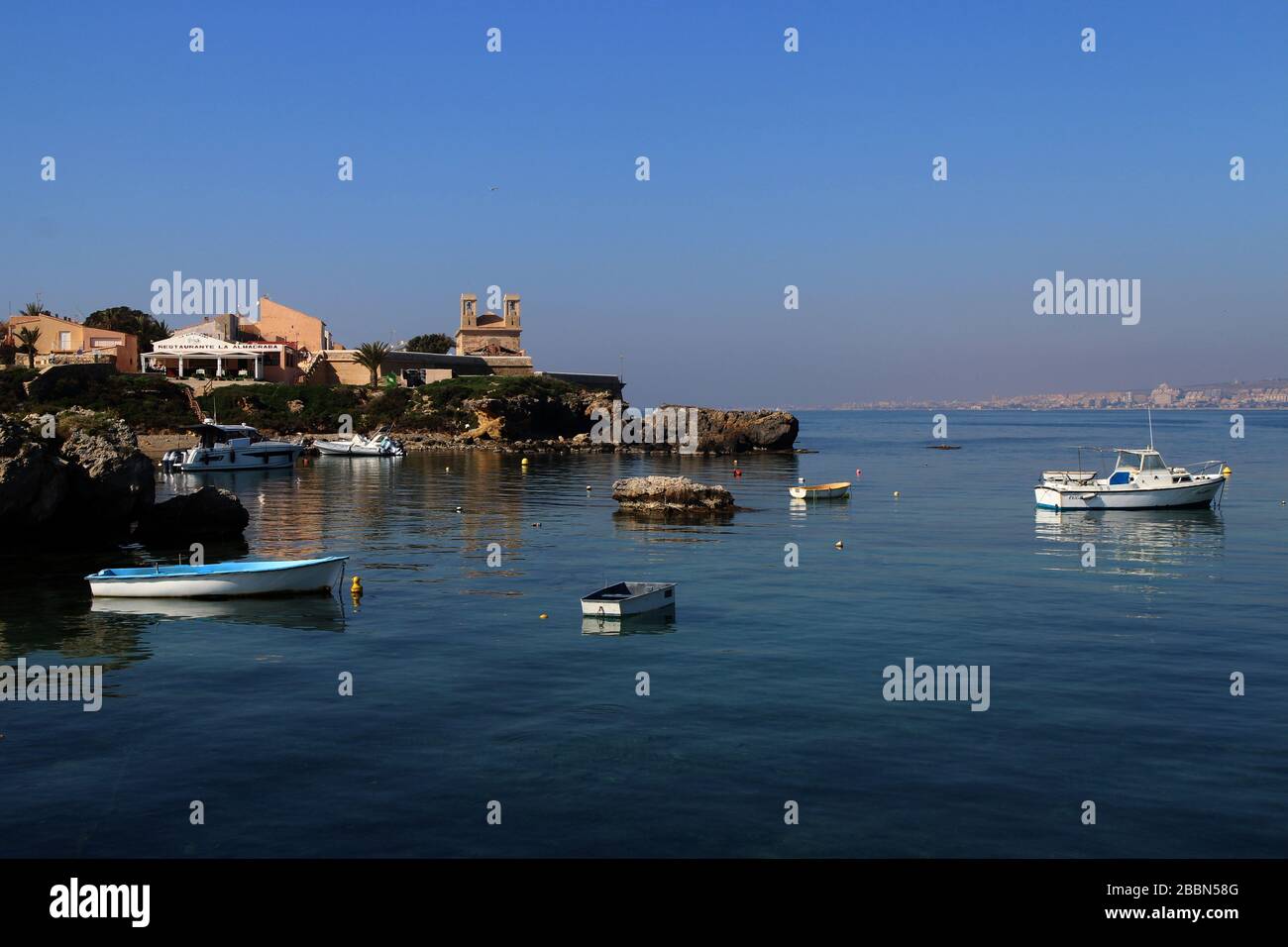 Tabarca Spanien Stockfoto