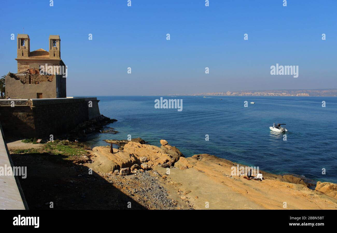 Tabarca Spanien Stockfoto