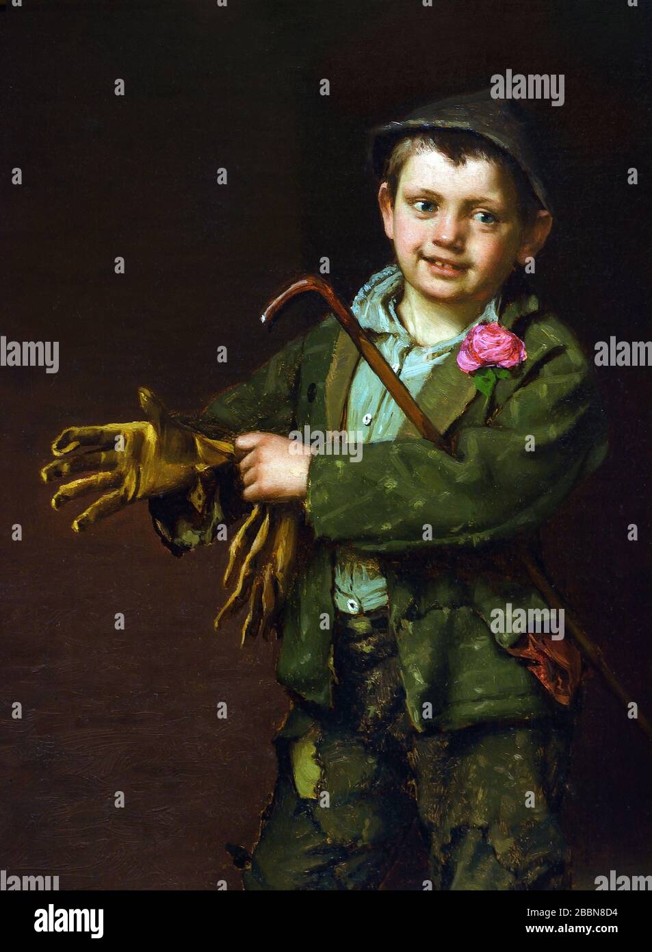 Generalprobe 1884 John George Brown ( Durham 1831- New York 1913 ) American United States of America USA Stockfoto