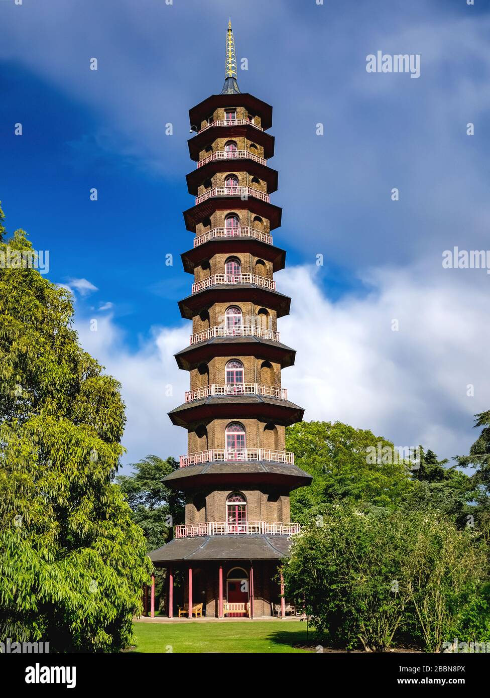 Great Pagoda Kew Gardens Stockfoto