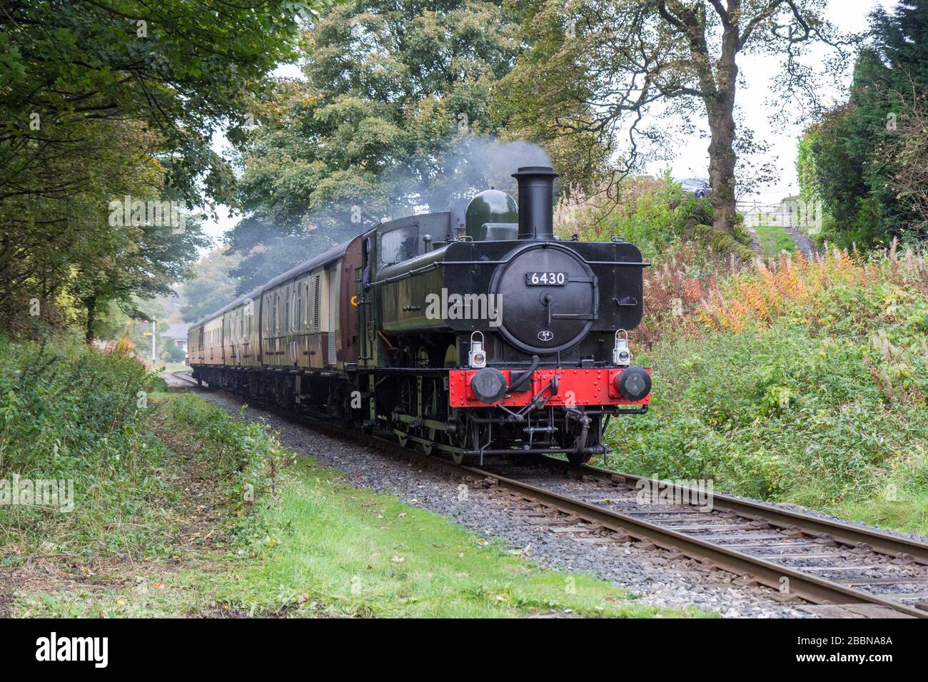 6430 auf der East Lancs Railway Stockfoto