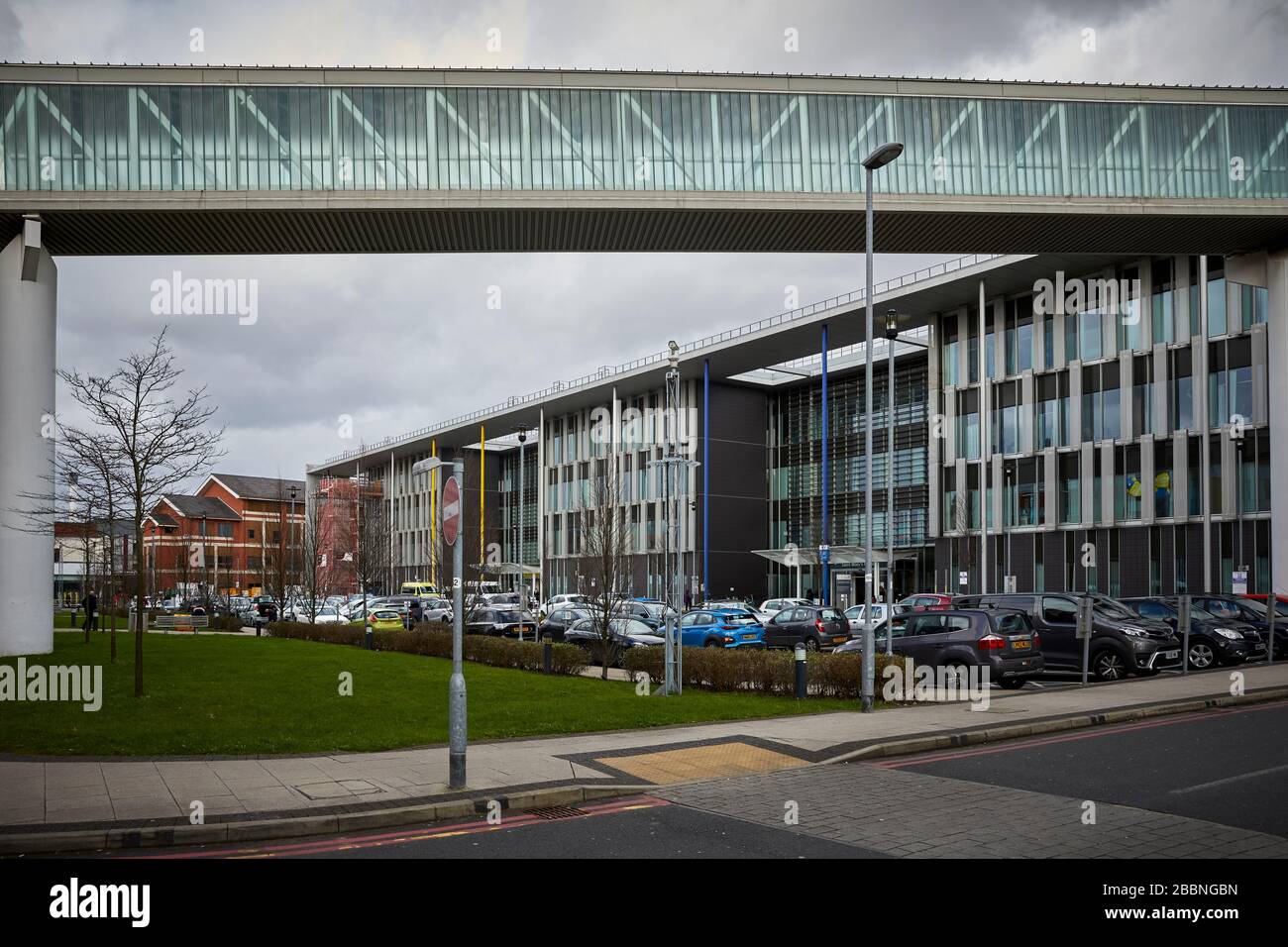 Manchester Royal Infirmary und St Mary's Hospital, Central Manchester University Hospitals, Oxford Road Stockfoto