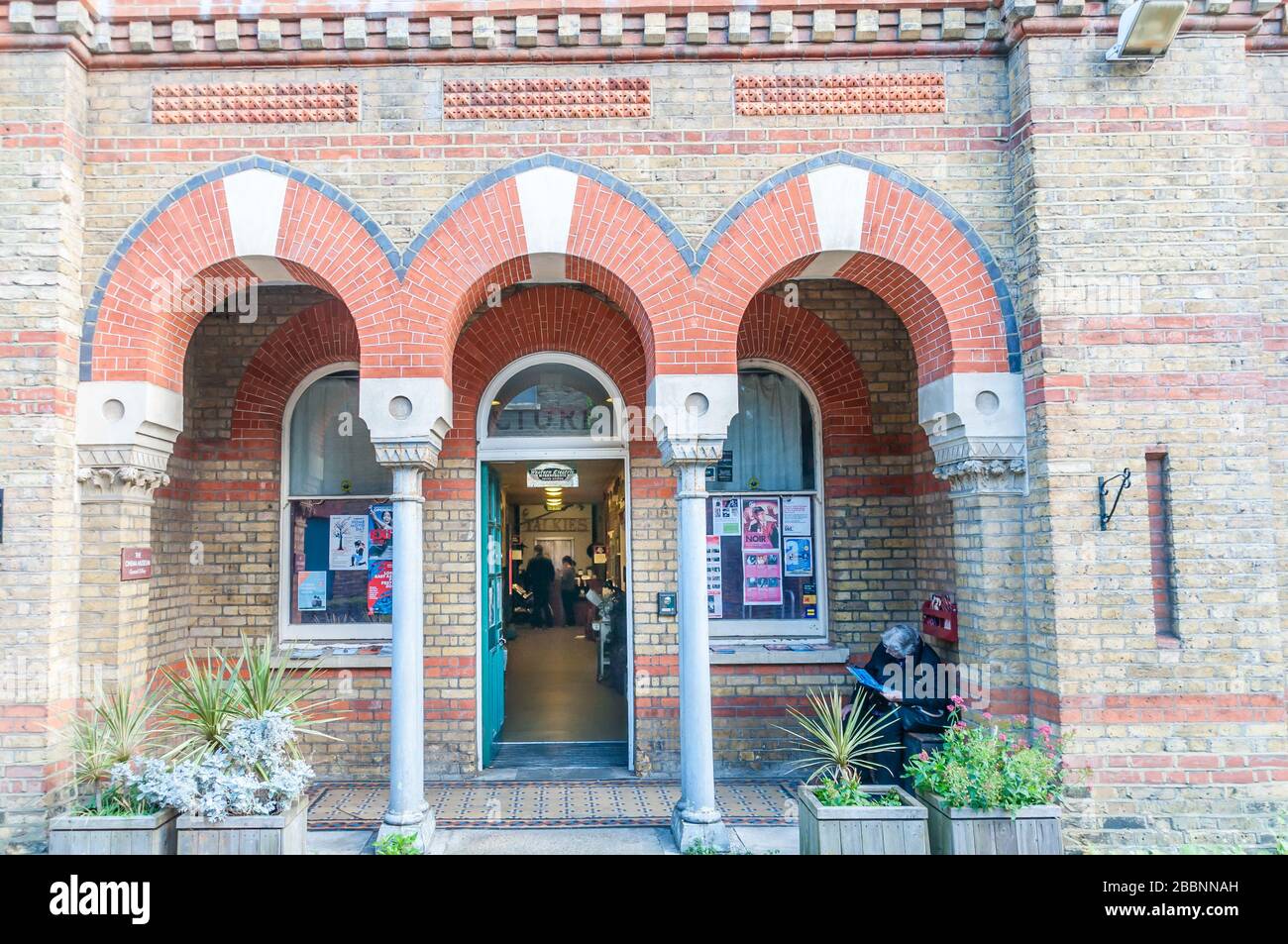 Das Kinomuseum, früher Meisterhaus und Kapelle von Lambeth Workhous Stockfoto