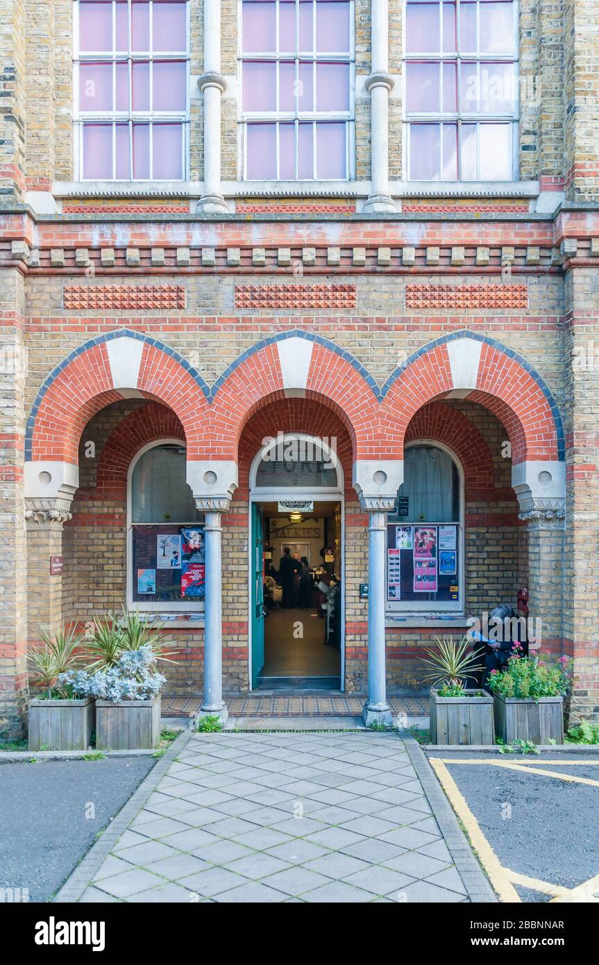 Das Kinomuseum, früher Meisterhaus und Kapelle von Lambeth Workhous Stockfoto