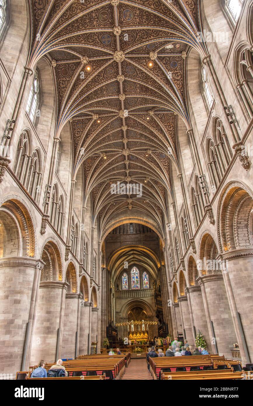 Kathedrale Von Hereford Mappa Mundi Stockfotografie Alamy