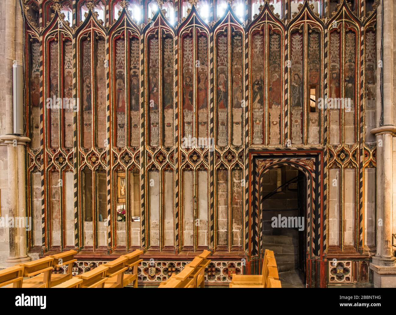 Kathedrale Von Hereford Mappa Mundi Stockfotografie Alamy