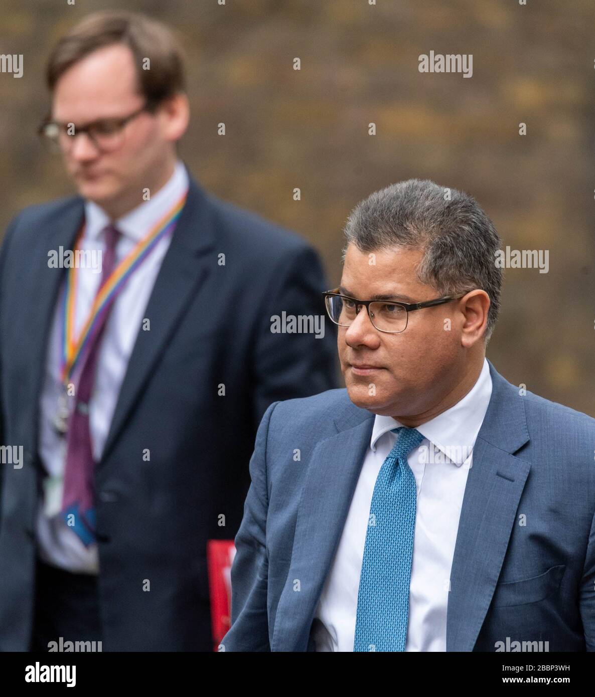 London, Großbritannien. April 2020. Alok Sharma MP PC Business Secretary, kommt in Downing Street London an, um die tägliche Kovid Briefing Credit zu präsentieren: Ian Davidson/Alamy Live News Stockfoto