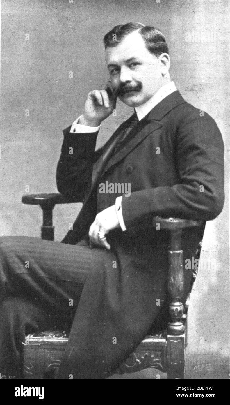 FRANZ LEHÁR (1870-1948) österreichisch-ungarischer Komponist 1906. Stockfoto