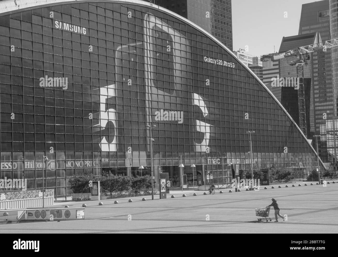 PARISER LOCKDOWN 15. TAG, PARIS Stockfoto