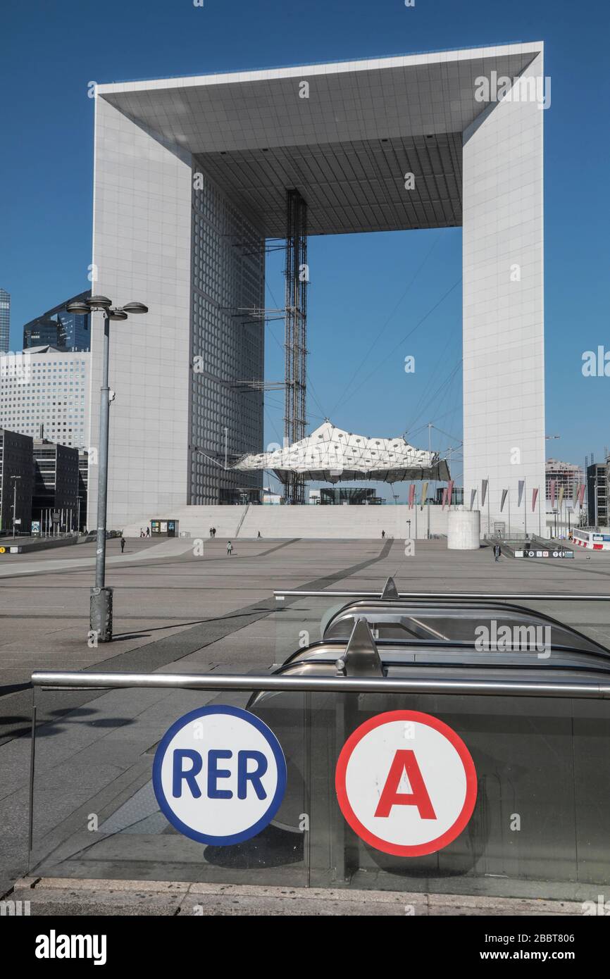 PARISER LOCKDOWN 15. TAG, PARIS Stockfoto