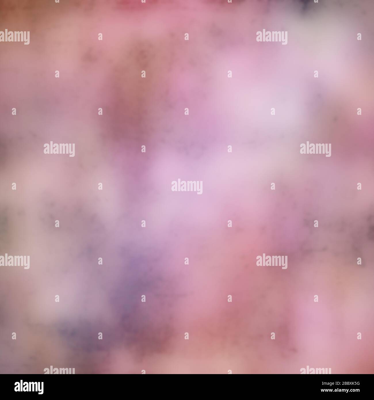 Heller, verschwommener, mehrfarbener, abstrakter Hintergrund mit strukturiertem Kunst-Effekt in pastellrosa und weißen Farben. Stockfoto