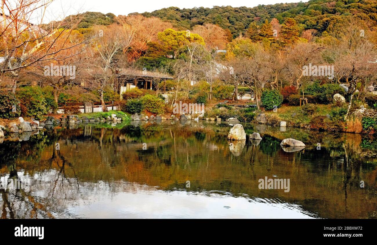 Malerische Landschaft in Kyoto, Japan Stockfoto