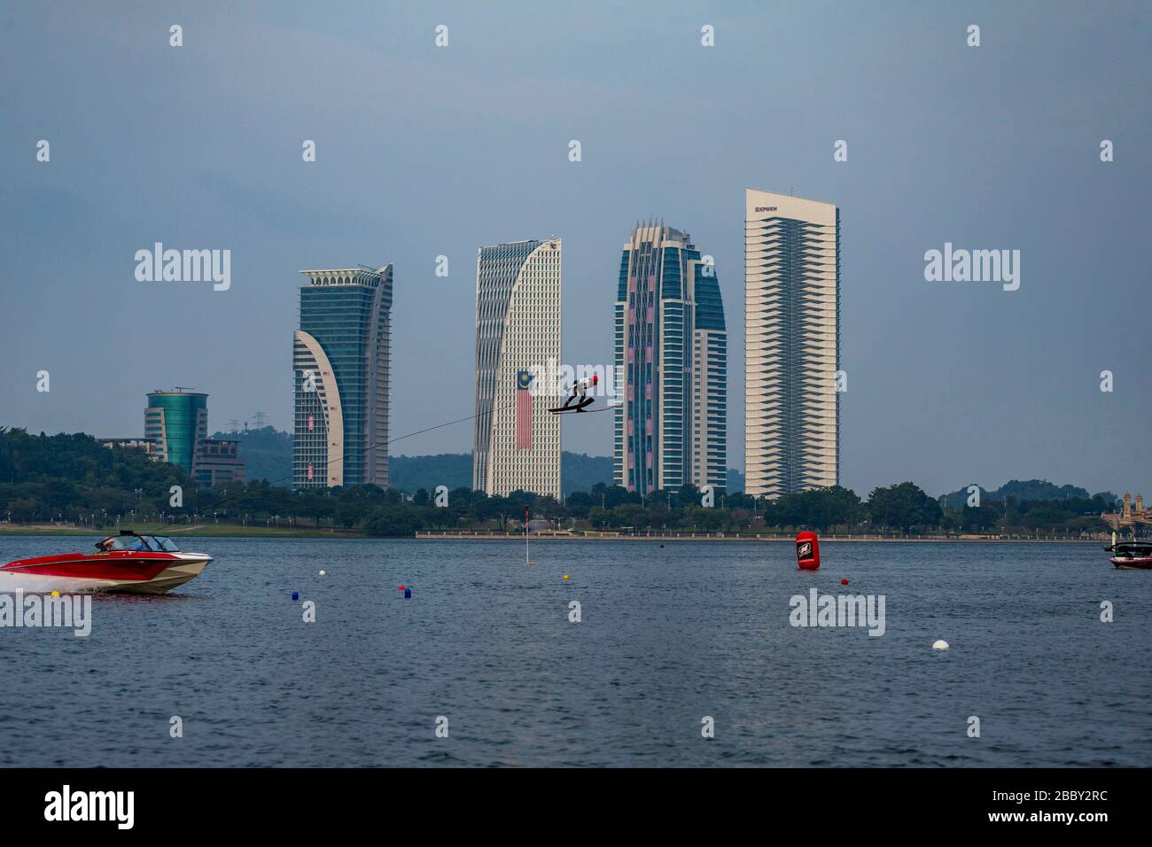 Wasserski World Putrajaya 2019 Malaysia Stockfoto