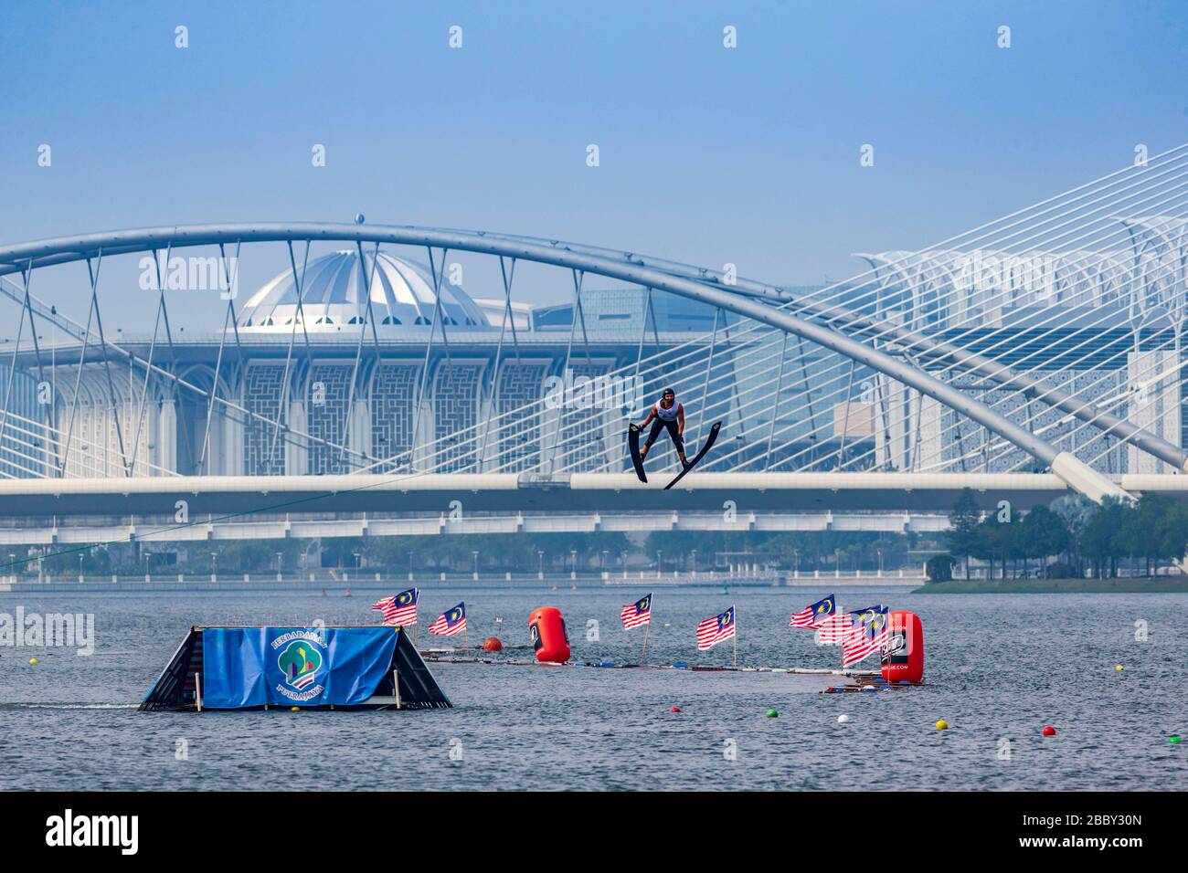 Wasserski World Putrajaya 2019 Malaysia Stockfoto