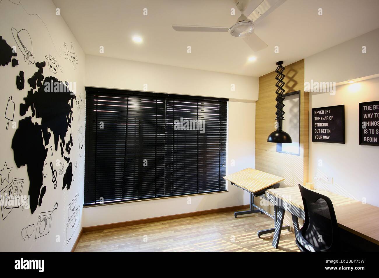 Das Beste der indianischen Innenräume Stockfoto