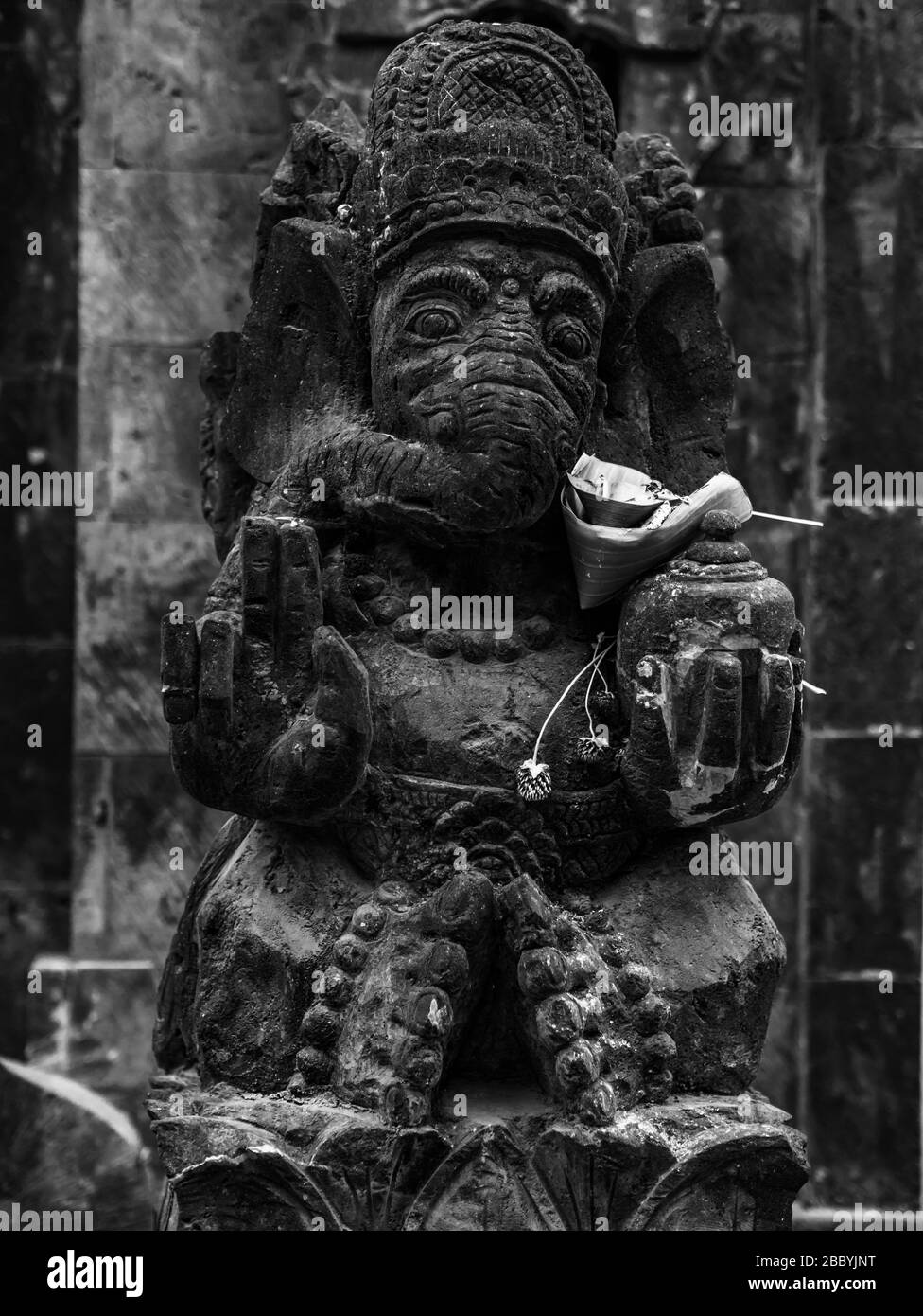 Statue im Palast von Tireta Gangga in Bali Indonesia Stockfoto