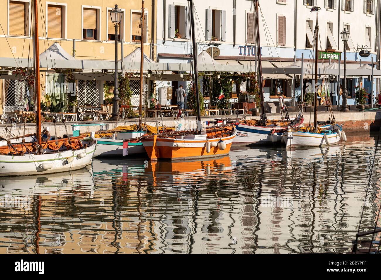 Cesenatico, Emilia Romagna, Italien - 10. September 2019: Der von