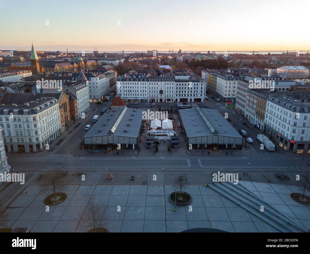 Torvehallerne in Kopenhagen, Dänemark. Stockfoto