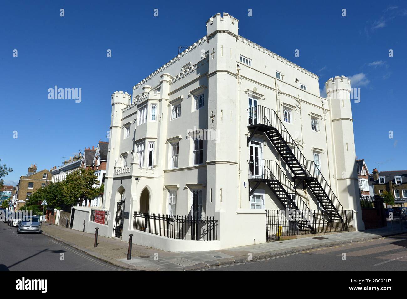 The Old Vicarage unabhängige Vorschule für Mädchen, Richmond Hill, Richmond, London, Großbritannien Stockfoto