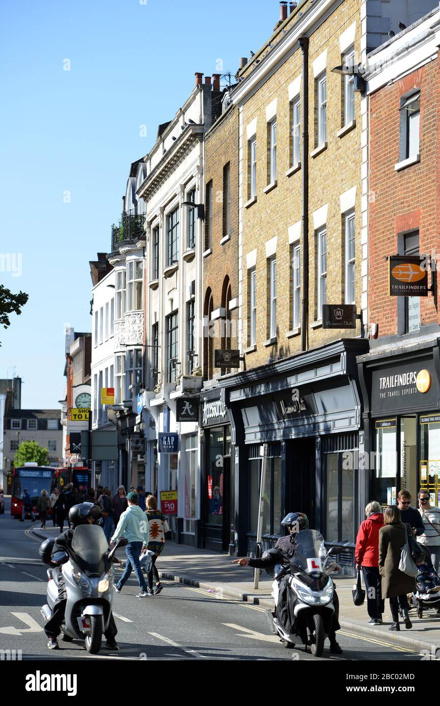 George, Street, Richmond, London, Großbritannien Stockfoto