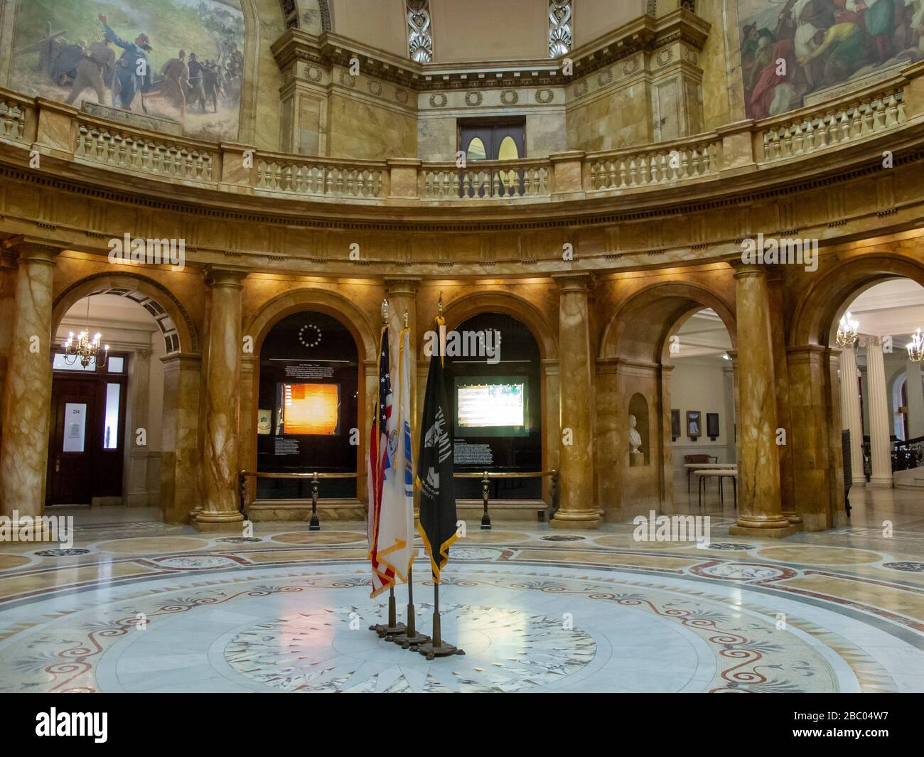 Im Massachusetts State House in Boston Stockfoto