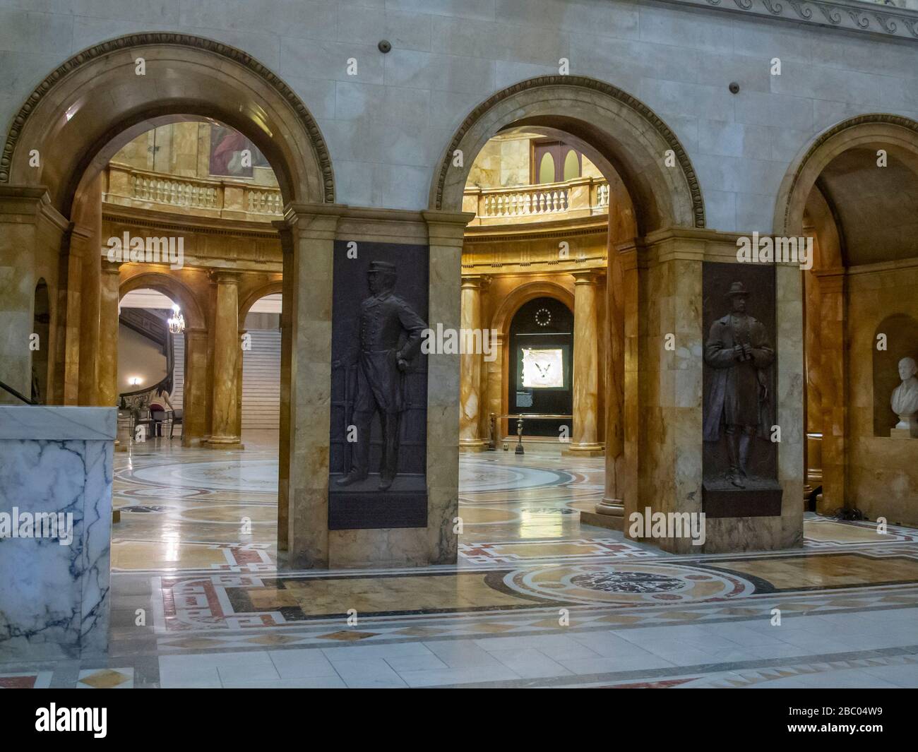 Im Massachusetts State House in Boston Stockfoto