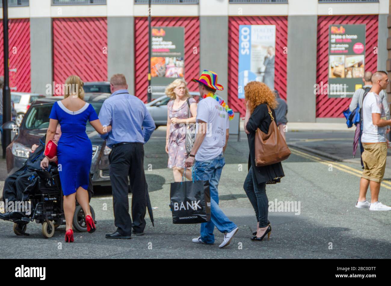 Manchester Homosexuelle Stolz 2012 Stockfoto